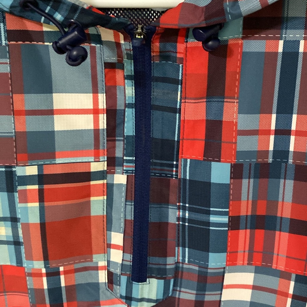 Patch Print Pullover Jacket - Picture 4 of 12